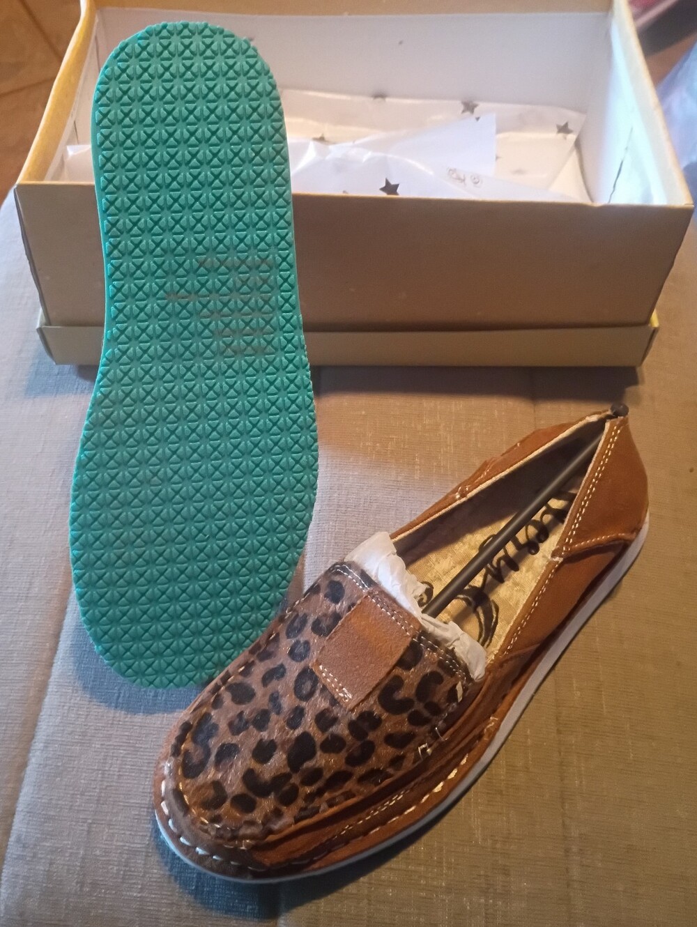 Women’s Leopard Print Slip-On